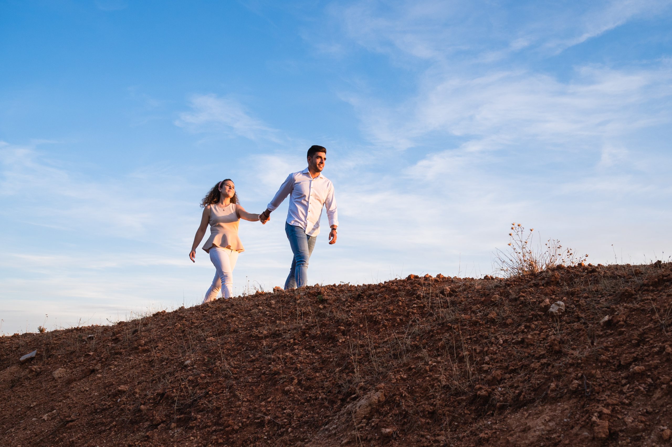 fotografía de pareja Beatriz y Pedro Ángel