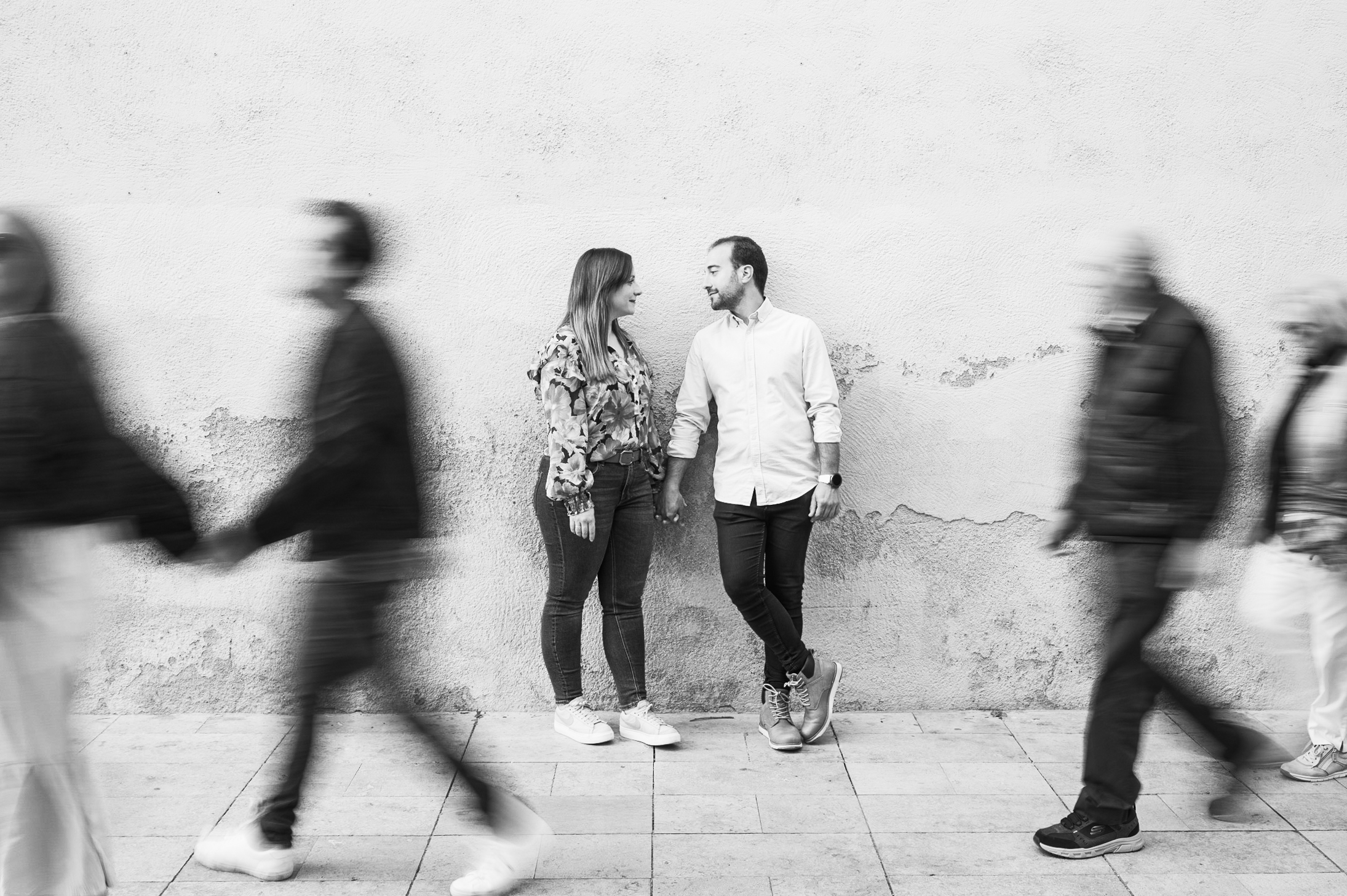 Fotografías de pareja Sara y David