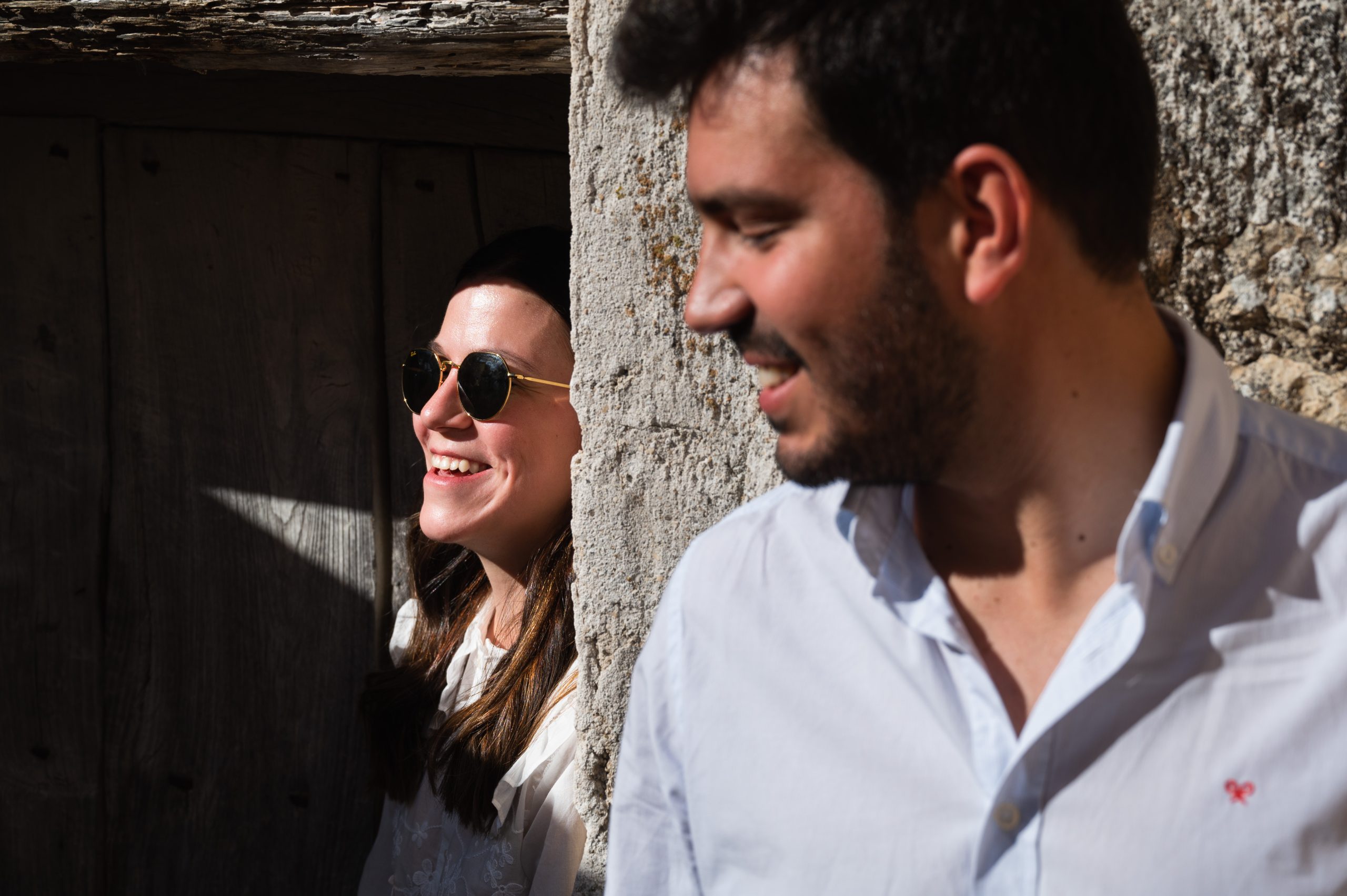 Fotos de pareja Claudia y Tomás