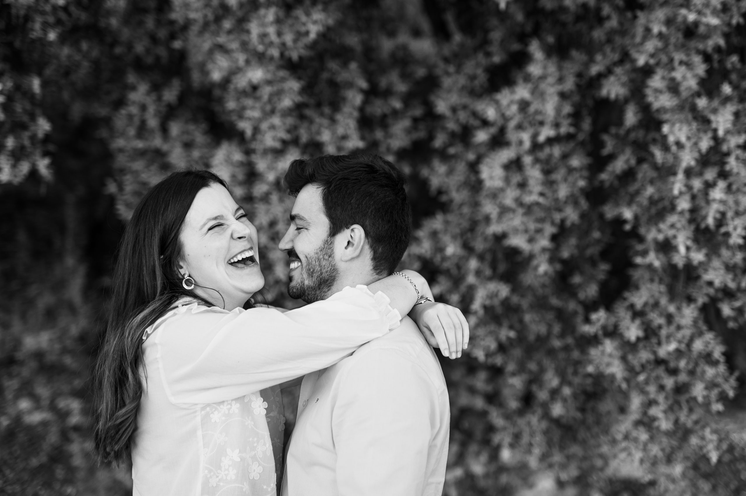 Fotos de pareja Claudia y Tomás